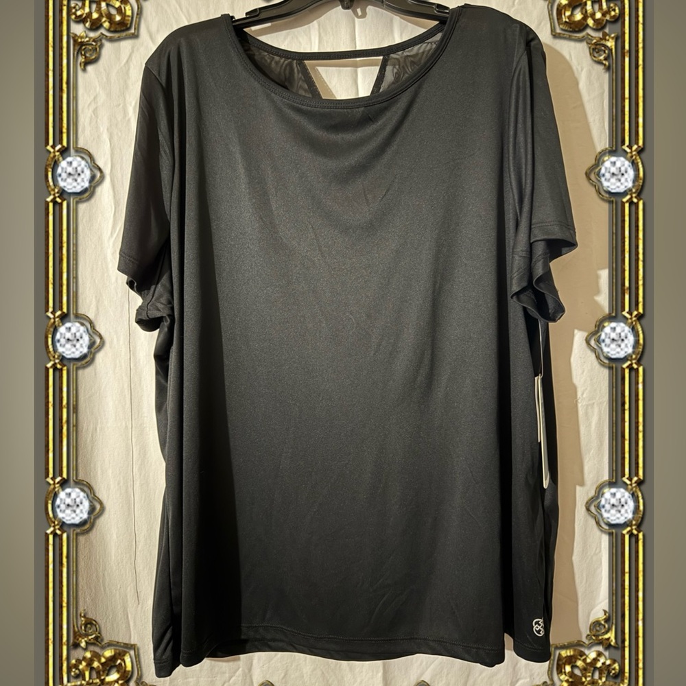 Daisy Fuentes Elegant Black Top